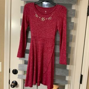 3 girls dresses size Large long sleeve
